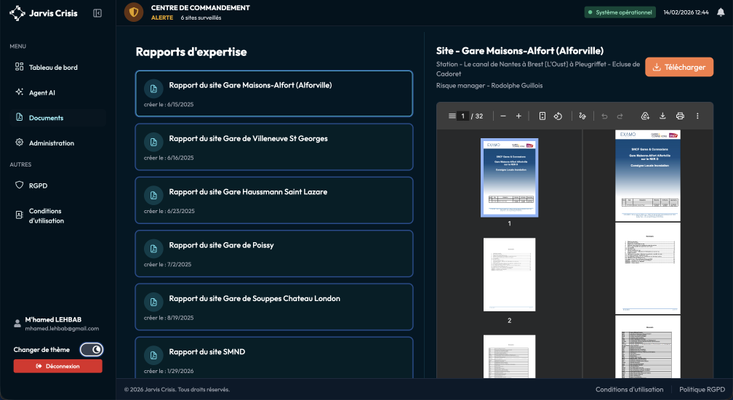 Jarvis Crisis screen 7